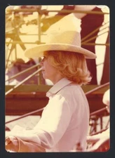 1970s DINAH SHORE Live Candid Vintage Original Photo SINGER CHEVY SHOW nb