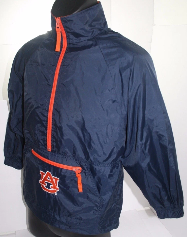 Auburn Tigers Reebok Heisman 系列尼龙连帽雨衣青少年小号 8 — 第 4/4 张图片