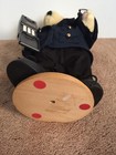 Police Plush Stuffed Bear With Cell Phone And Baton On Stand — photo 7
