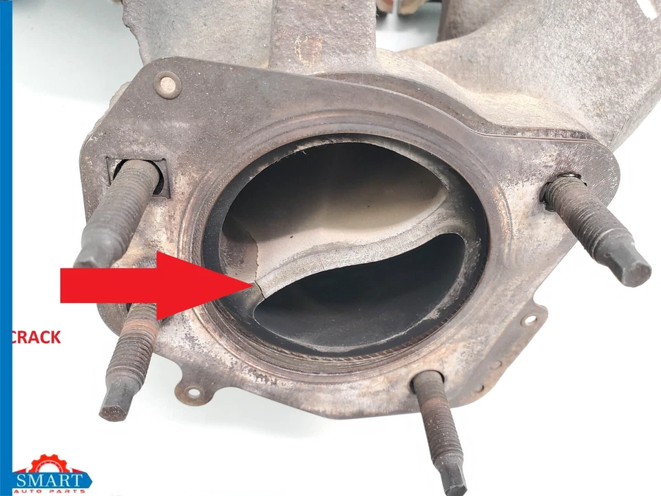 Colector de escape turbo Saturn Sky Pontiac Solstice 2,0 L 70 k millas 07-09 OEM Foto 3 de 4