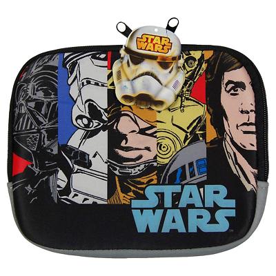 Offizielle Star Wars Kinder Kids kleines iPad Tablet Hülle Displayschutz Cover 
