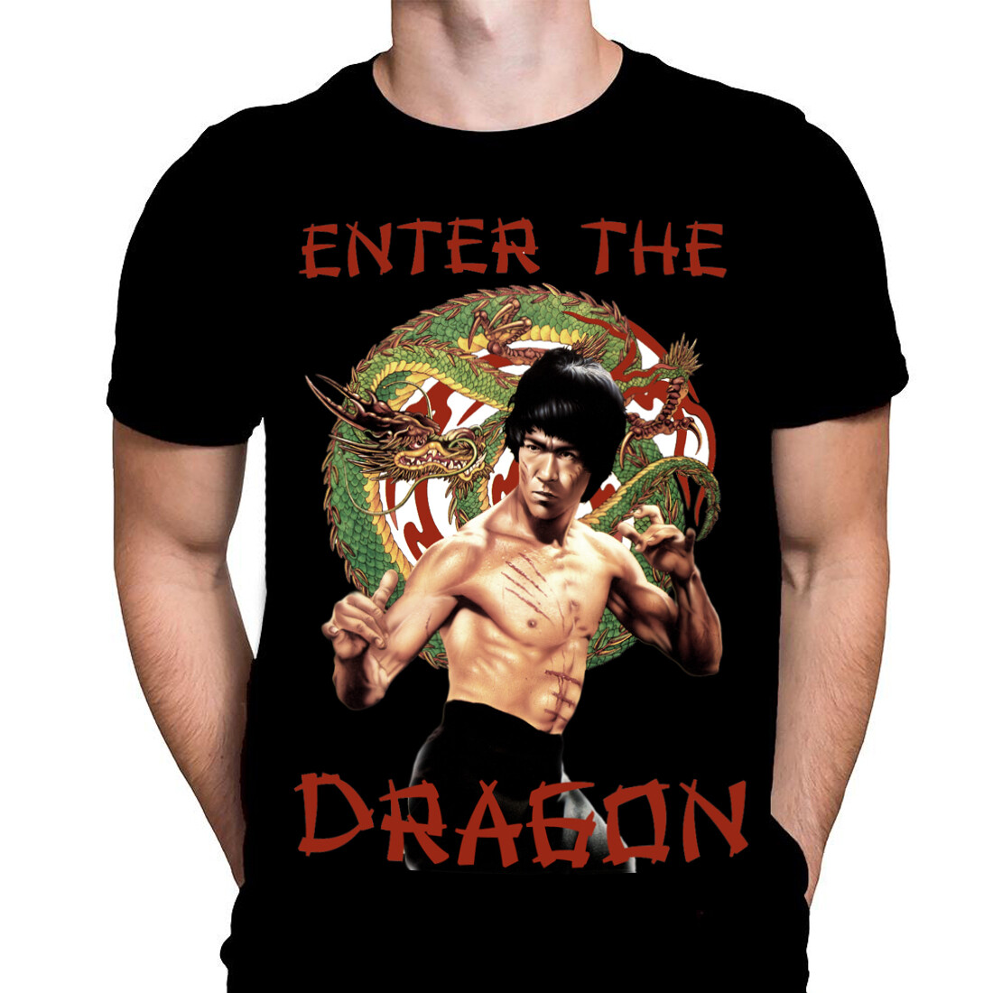 T-shirt Balmain Dragon En Noir - Taille L Pour Homme