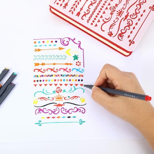 Journal Planner Pens Colored Pens Fine Point Markers Fine Tip Drawing Pens Porou - Picture 4 of 5