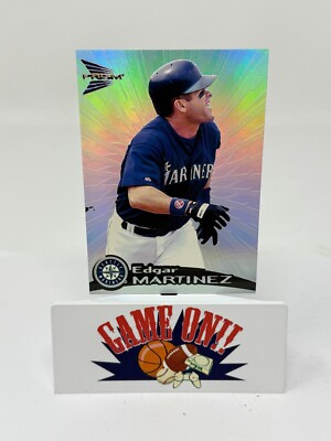 1999 Pacific Prism Baseball Edgar Martinez Card #134 EX