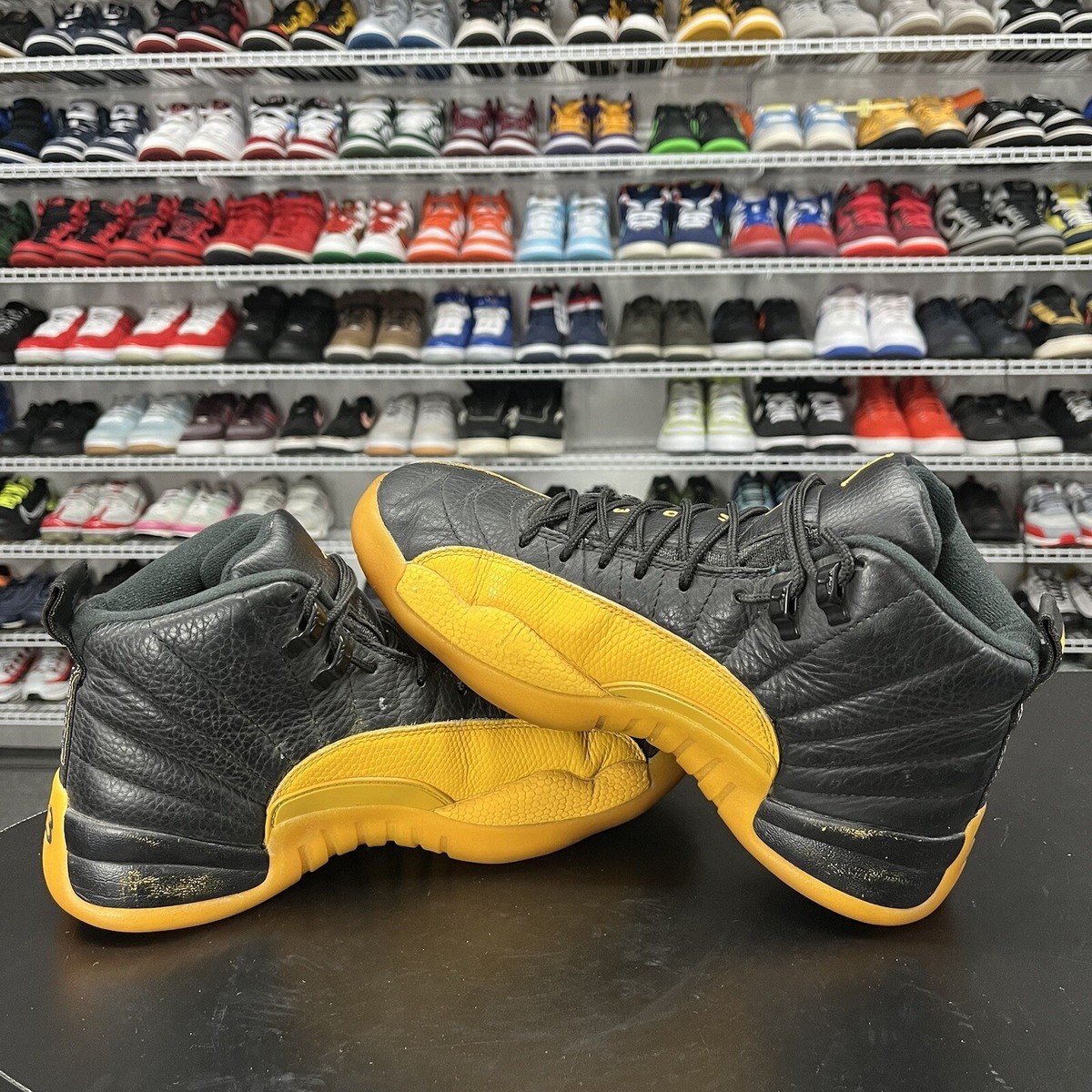 Nike Air Jordan 12 Retro Black University Gold 130690-070