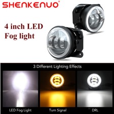 4 Inch Led Fog Lights Front Bumper Driving Lamps For Jeep Wrangler 1997-2016 4 Inch Led Fog Lights Front Bumper Driving Lamps For Jeep Wrangler 1997-2016