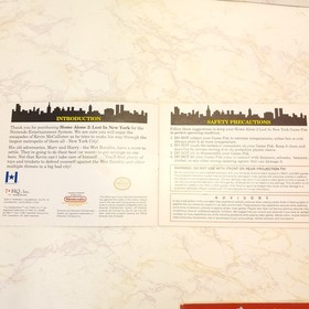 Set of 2 NES Manuals Home Alone 1 + 2 | Nintendo Game Instruction Booklets