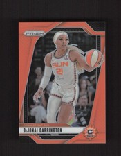 2024 Panini Prizm WNBA #118 DiJonai Carrington Orange Prizms #/99