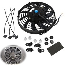 9 Inch Universal 12v Electric Radiator Intercooler Slim Line Cooling Fan Kit