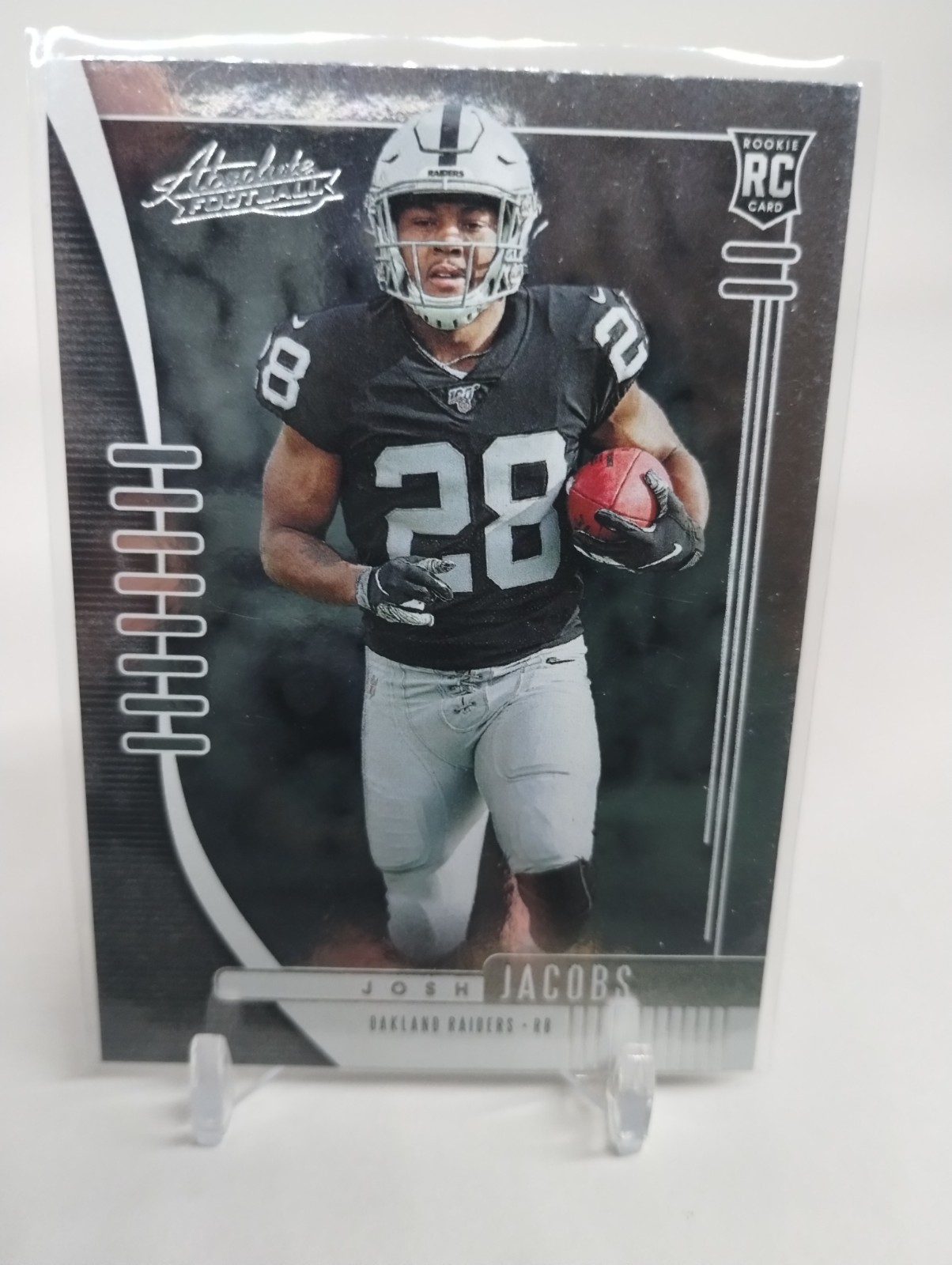 2019 Panini Absolute - Rookie Card Josh Jacobs #124 (RC) Raiders Packers
