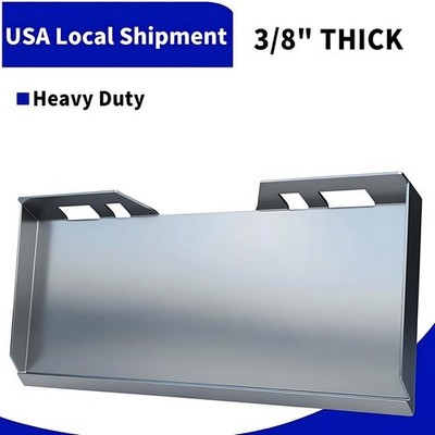 3/8'' Mount Plate Skid Steer Loader Attachment Adapter for Bobcat Kubota Heavy