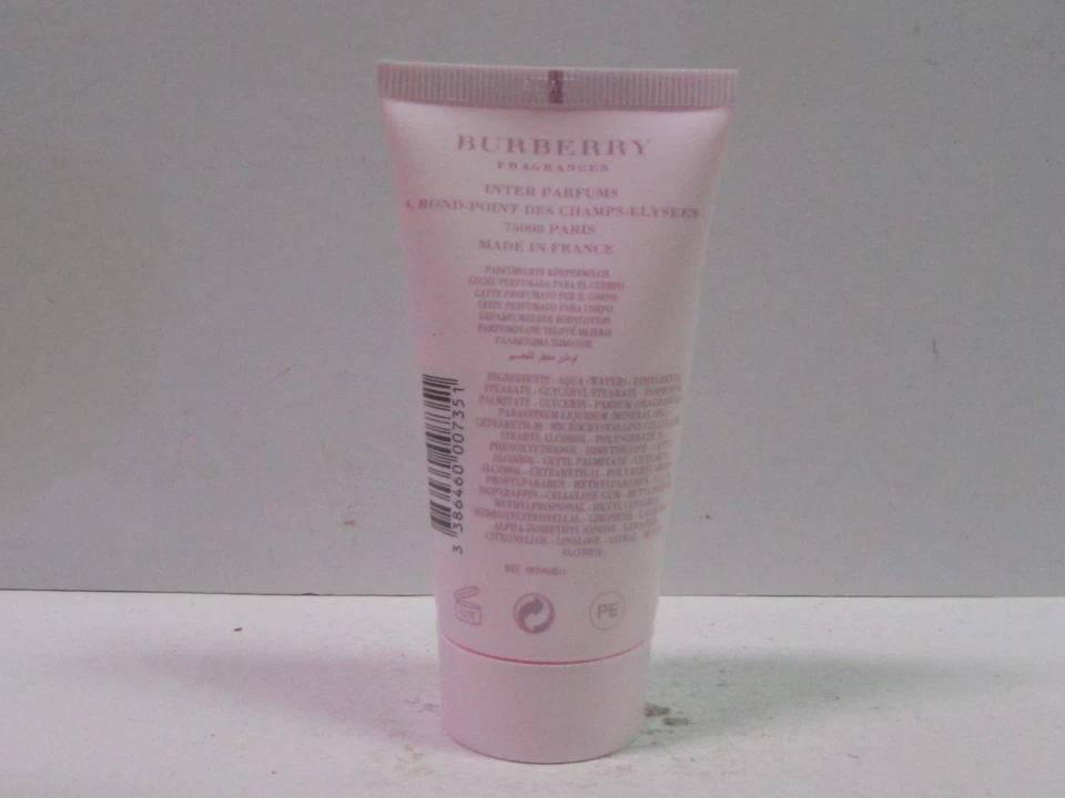 Loción corporal perfumada Burberry Brit transparente para mujer 1,7 oz nueva sin caja Foto 2 de 2