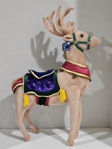 Applause~Reindeer Plush~Mocha Enchanted Prancer~19-Inch~2002~Original Tags