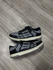 Amiri Skeleton Bone Low Top Black Sneakers Pr...