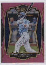 2021 Panini Select Premier Pink Prizm 5/10 Whit Merrifield #124 0dp1