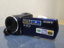 Sony HDR-CX170 Handycam Camcorder Blue HD Video Camera 25x Zoom Japanese Used