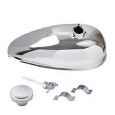 4L 1.06 Gallons Mini Bike Gas Tank Fuel Tank Bright Coating,Externally