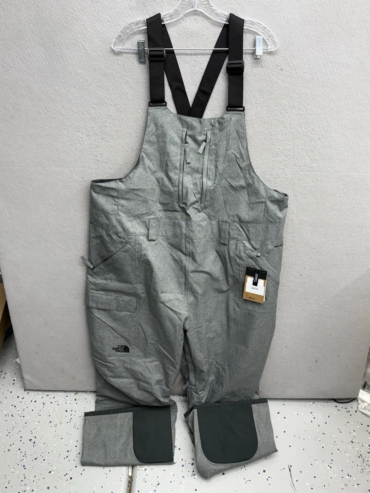 The North Face Freedom Insulated Bib Women's Size 2X Heather Gray Snow Pants New