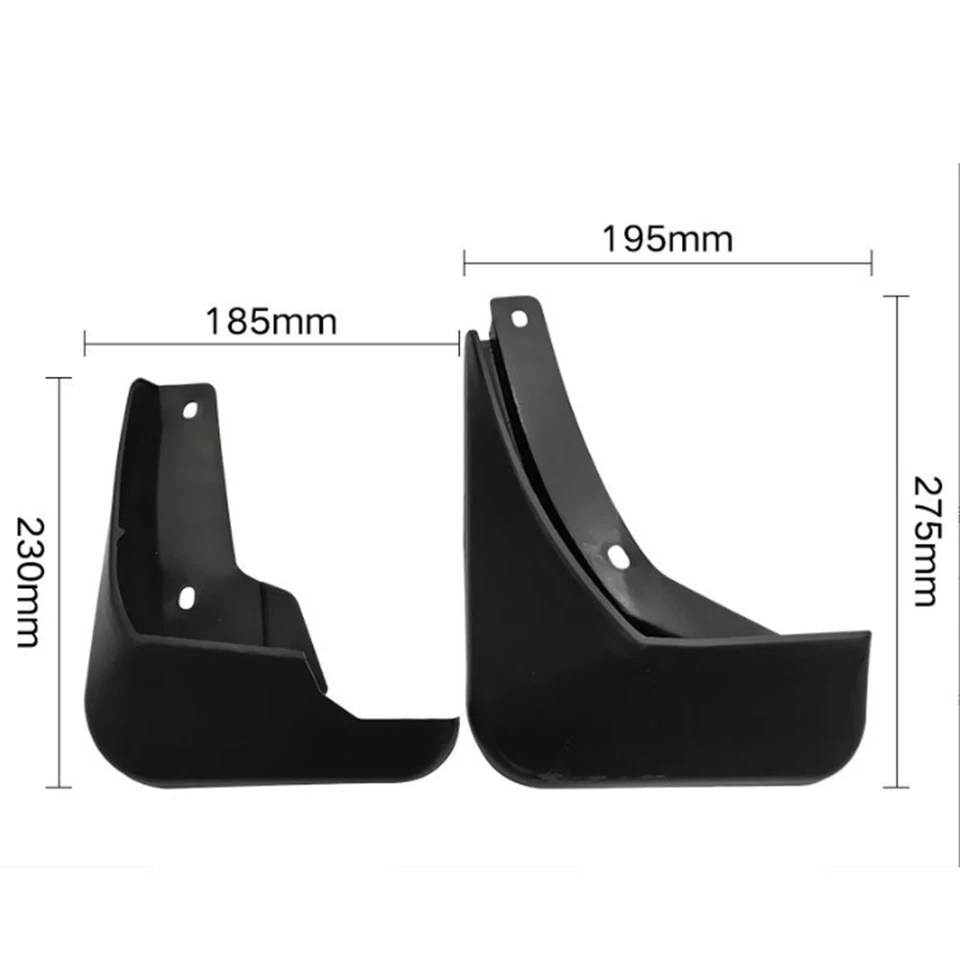 Rubber Mud Flaps for Opel For Vauxhall For Insignia B For Tourer 2017 2022 - Image 4 of 4