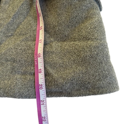 Zara Coat Girls Gray Faux Fur Hooded Duffle Sz 7 (Girls ) - Picture 6 of 10