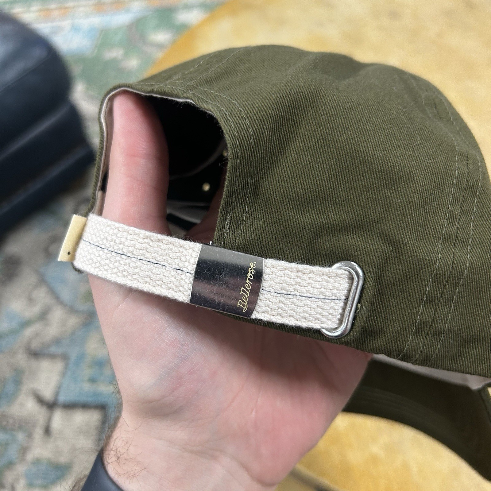 Bellerose Dace Hat Adjustable Strap Baseball Cap … - image 3