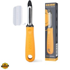 PRO Swivel Vegetable Peeler - Sharp Stainless Steel Peeler With Easy Non-Slip...