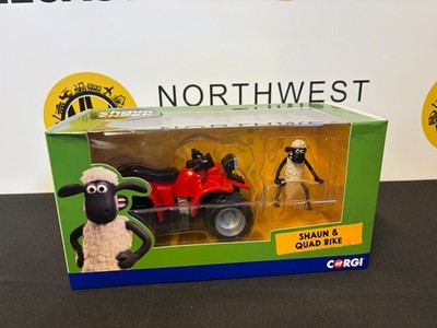 CORGI CC81001 SHAUN THE SHEEP SHAUN AND QUAD BIKE