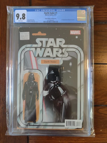 Darth Vader #1 CGC 9.8 Action Figure Variant 1st Black Krrsantan