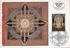 56976 - AUSTRIA - Postal History -  MAXIMUM CARD  - ART - 1989