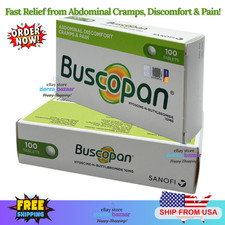 Irritable Stomach Discomfort Cramps Pain Relief 10mg 100 tablets - Free Shipping