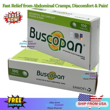 10mg 100 tablets Irritable Stomach Discomfort Cramps Pain Relief - Free Shipping