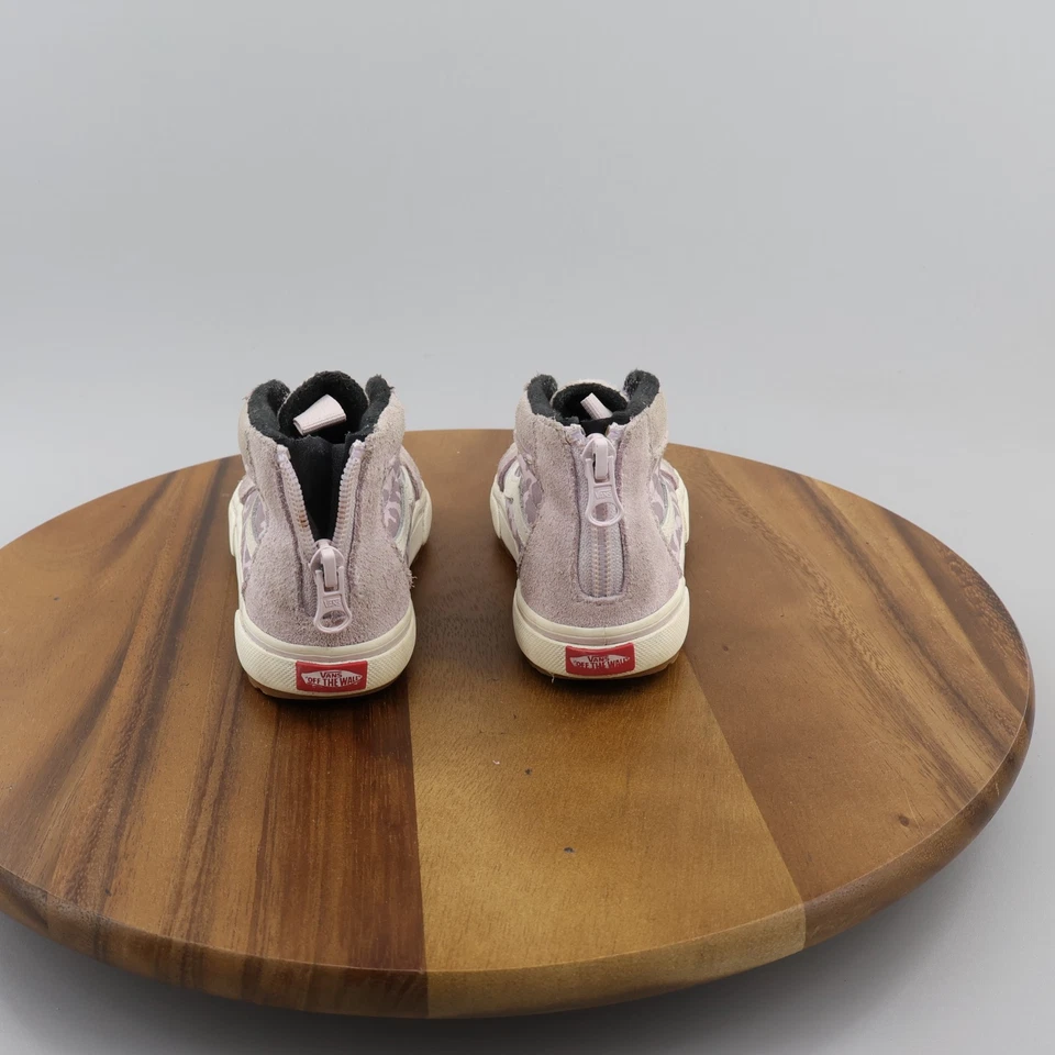 Vans Sk8-Hi Cremallera MTE-1 Orquídea Leopardo Hielo Talla 10 Niño Edición Montaña MTE Foto 4 de 4