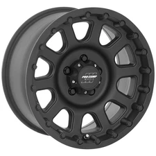 Pro Comp PA32 Bandido 17x9 6x5.5 Flat Black Wheel 17" -6mm Rim