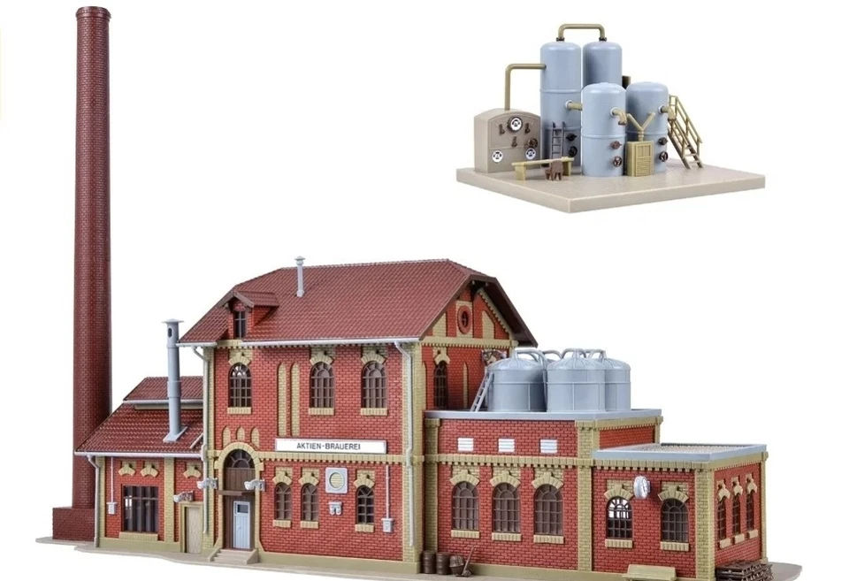 Cervecería Vollmer con caldera escala 45609 HO Foto 3 de 4