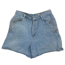 Vintage Gitano Denim High Waiste Jean Shorts Size 16 (Waist 32)