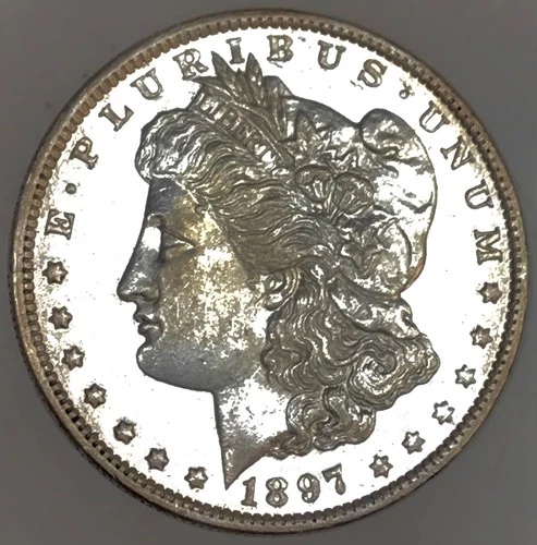 1897 O MORGAN DOLLAR! UNBELIEVABLE PL! ULTRA PROOF LIKE*BIG MONEY COIN*NR #64675