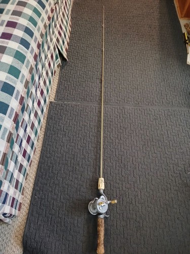 Pflueger Nobby 1963C On Cork Handle GEP-ROD Bakelite Collor, GLASS - Picture 14 of 19