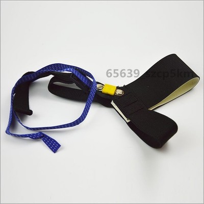 NEW Anti-Static ESD Heel Ground Strap Black(2 Pcs)  *mq