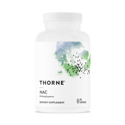Thorne NAC N-Acetylcysteine Liver Support 90ct - Exp 10/2028