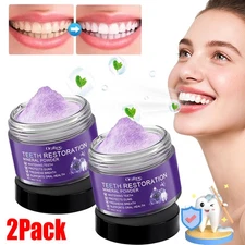 2Pack Dental Restoration Mineral Powder, Mineral Tooth Powder, Teeth Whitening