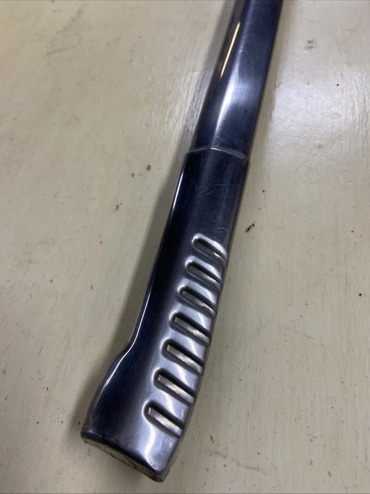 1955 1956 Plymouth Mopar Belvedere Savoy Plaza 4 Door Left Front Belt Molding - Image 2 of 4