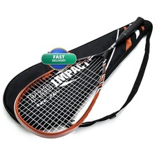 PRO IMPACT Graphite Carbon Fiber Squash Racket Full Size Lightweight