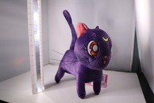 Sailor Moon Luna Plush Toy Purple Cat Official Licensed 2016