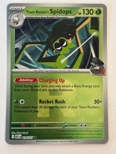 Pokémon TCG Team Rocket's Spidops 19/217 Ascended Heroes Reverse Holo R