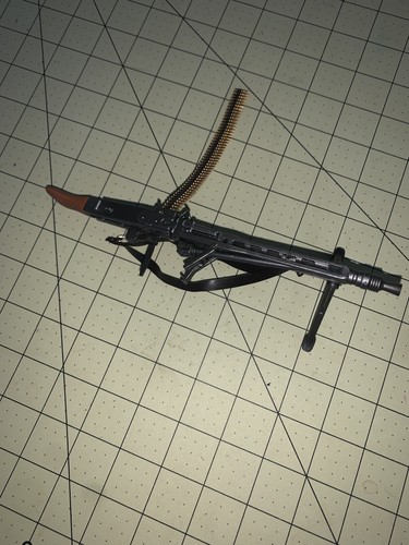 1/6 WW2 German MG42 Gunner, Hermann. Custom Build. Well Equipped. Very Nice. - Picture 17 of 23