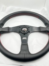 Mugen Power 14 340mm Racing Steering Wheel Fits All Aftermarket Hub Kit Mugen Power 14 340mm Racing Steering Wheel Fits All Aftermarket Hub Kit