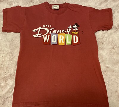 Disney Vintage t shirt Spell Out Small Mickey Graphic