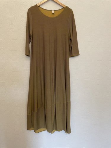 WENDY TRENDY Gorgeous Cotton Relaxed Fit Bubble Hem Dress - One Size - Picture 8 of 8