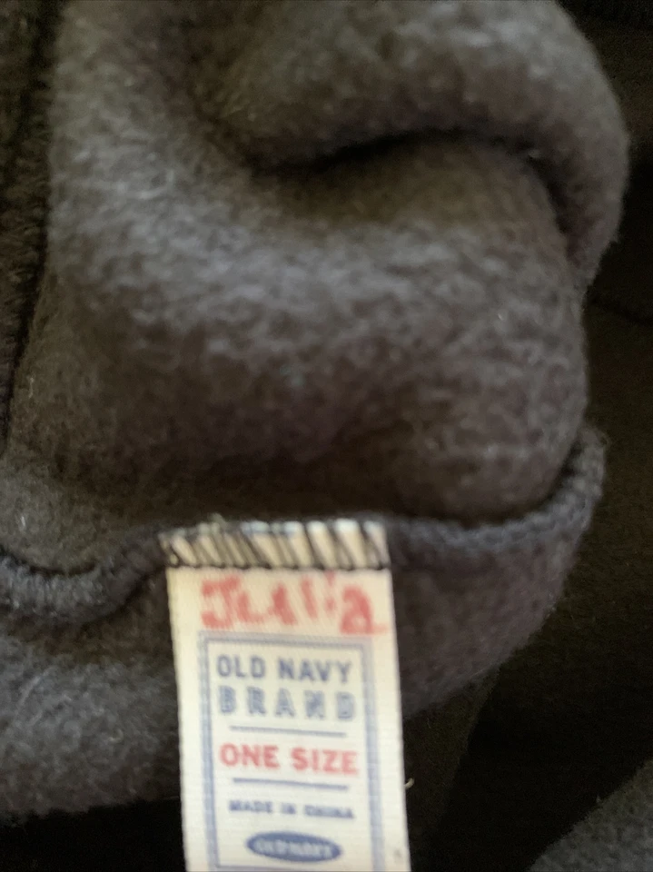 Старый темно-синий женщин черная шляпа и перчатки комплект один размер подходит большинству - Изображение 3 из 4