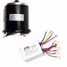 48V 1000W Brush Electric Motor Speed Controller For E-Bike ATV Scooter Go Kart